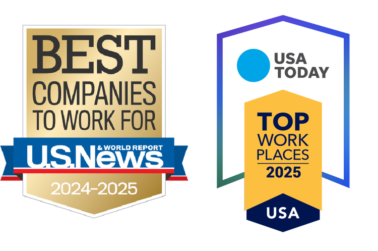 Best Companies to Work For U.S. News 2024-2025 and USA Today Top Work Places 2025