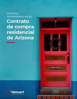 Arizona Residential Purchase Contract - es