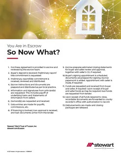 Life of an Escrow