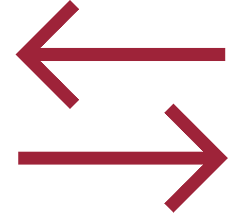 Double arrows icon