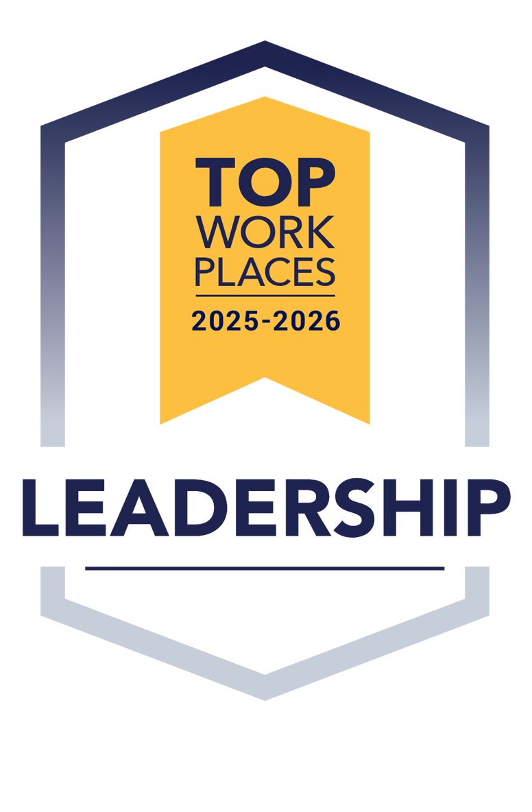 Top Workplaces Award for Leadership Top Workplaces 2025-2026