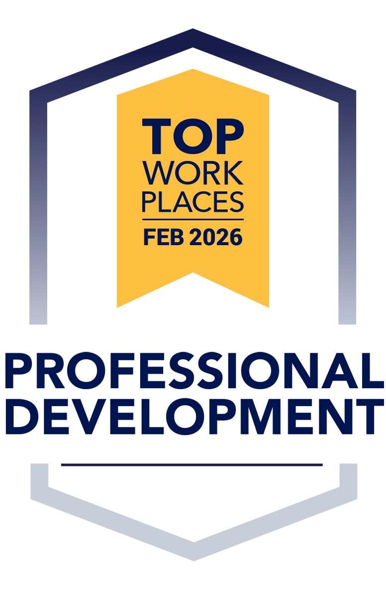Top Workplaces Award for Professional Development Feb 2026