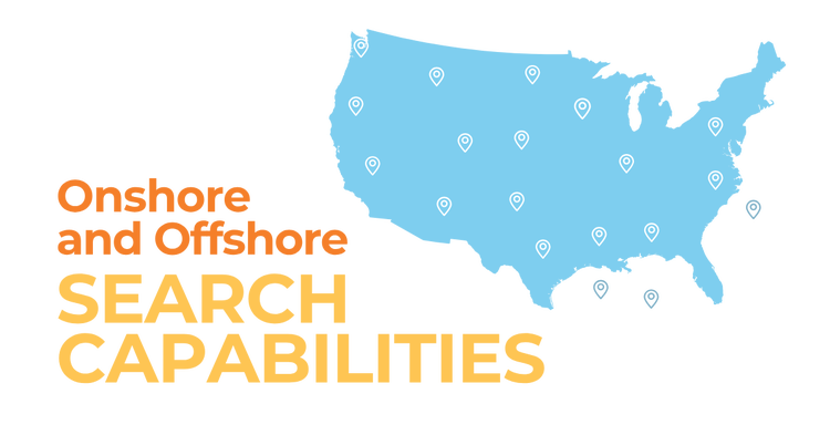 Onshore and Offshore Search Capabilities