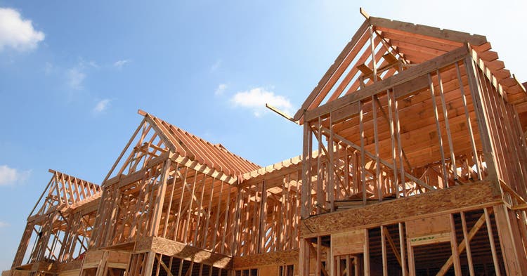 New Construction Framed Houses