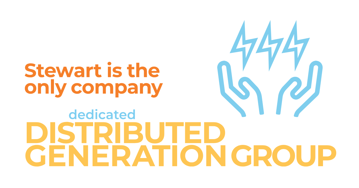 Stewart es la única empresa de títulos con un grupo de generación distribuida dedicado